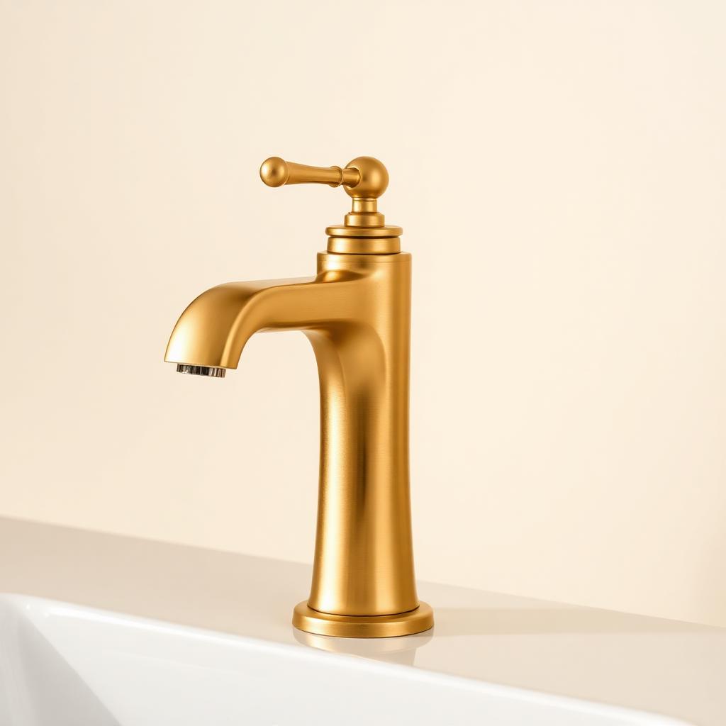 Brava Brushed Brass Mixer