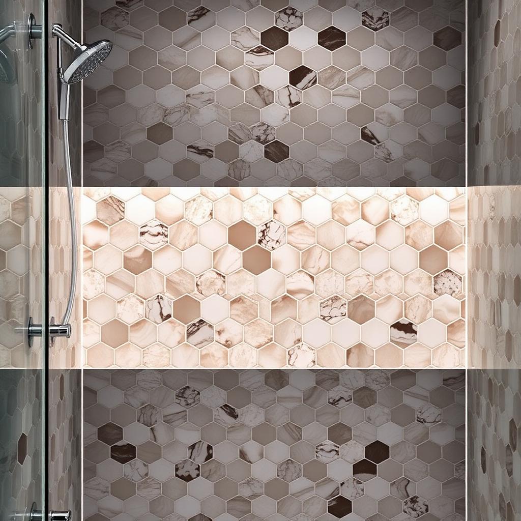 Onyx Mosaic Feature Tile